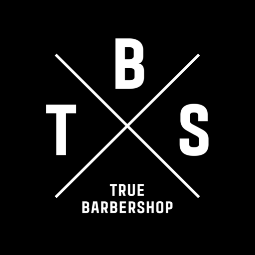 TBS TRUE BARBERSHOP logo
