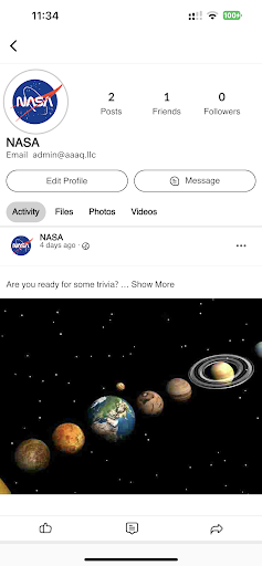 SPACE Screen 2