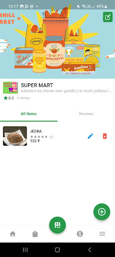 Kirana Tokri Delivery Screen 2