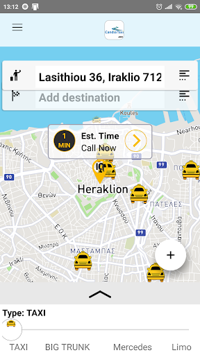 CANDIA TAXI Screen 2