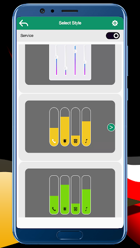 Volume Styles Panel Controller