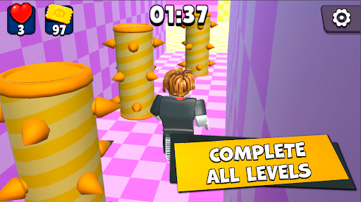 Obby Escape from Circus Prison Mod Mở Khóa Paid