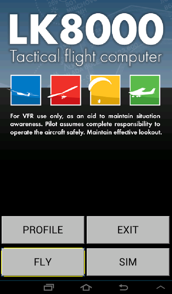 #1. LK8000 Beta (Android) Ved: LK8000 Tactical Flight Navigator