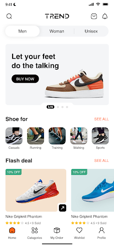 Android application Trend screenshort