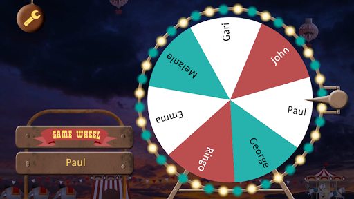 Android application Make your game wheel! screenshort