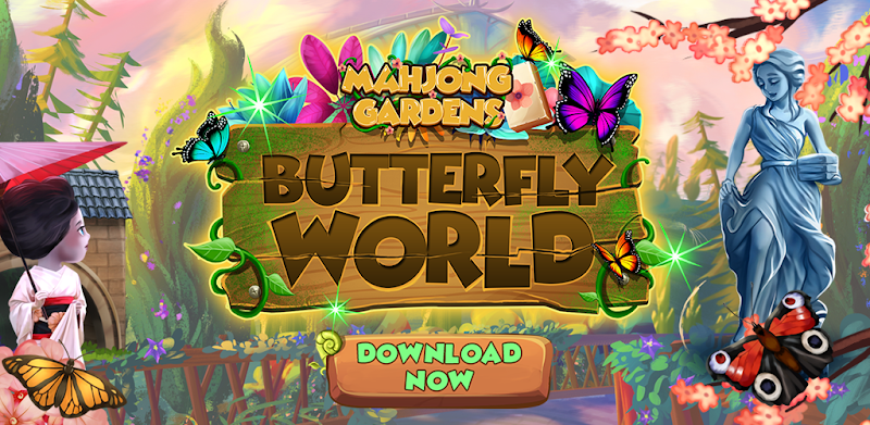 Mahjong: Butterfly World