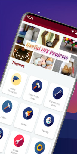 Android application DIY Projects screenshort