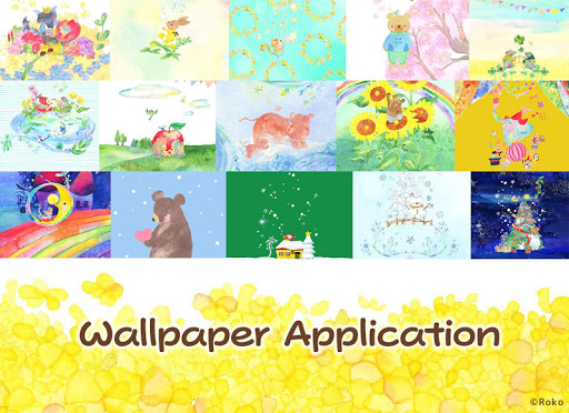 Android application Wallpaper Roko screenshort