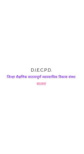 DIECPD Satara