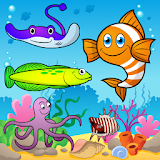 Puzzle for Toddlers Sea Fishes icon