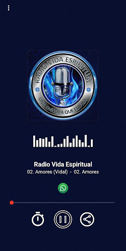 Android application Radio Vida Espiritual screenshort