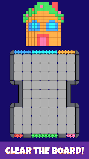 Pixel Color Block Jam ekran görüntüsü