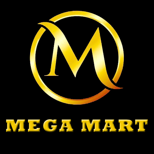 Om Mega Mart logo