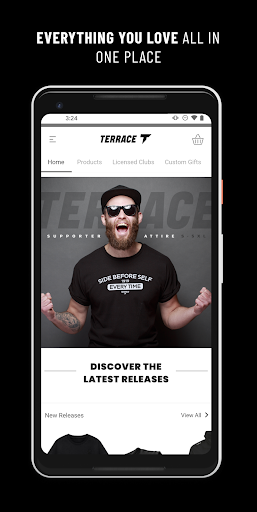 Android application The Terrace Store screenshort
