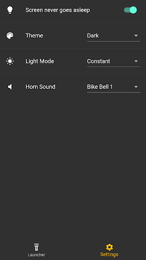 Bike Light & Horn Screen 3