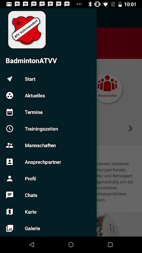 BadmintonATVV Screen 3