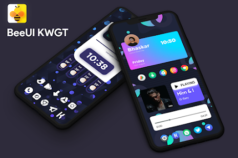 BeeUI KWGT - UI Inspired KWGT Widgets Screenshot