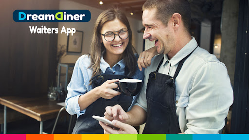 DreamDiner Waiter App Academy Screen 2