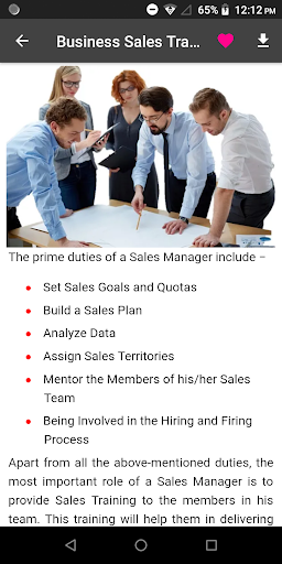 Business Sales Training Pro Screen 2