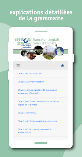 cours danglais Screen 2
