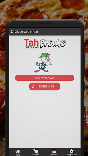 Android application Pizzaria Tah Pronto screenshort