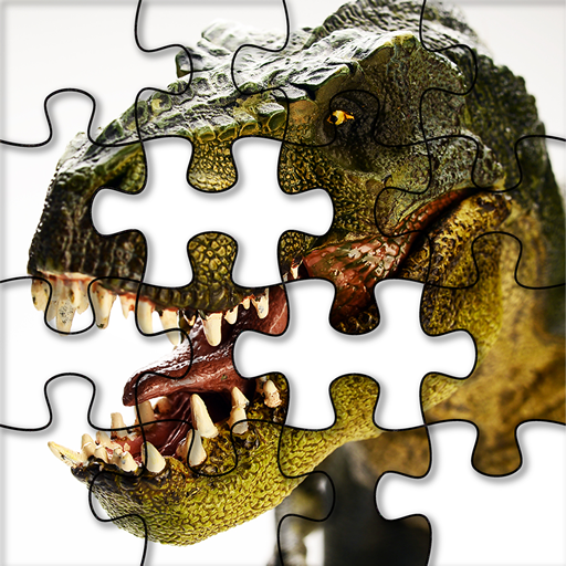 Dinosaur Puzzle Game logo