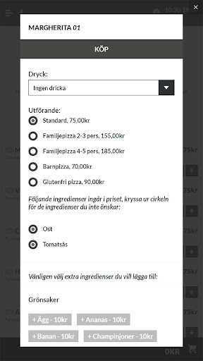 Pizzeria Viking i Piteå Screen 2