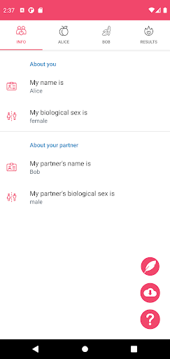 Android application Yes/No/Maybe list Pro screenshort