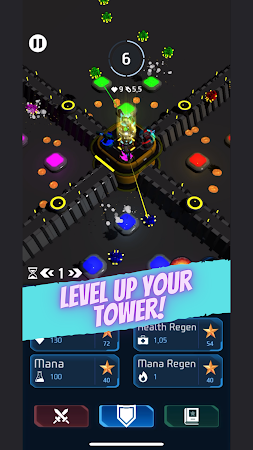 Game screenshot Idle Space Tower Defense! apk download