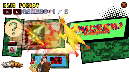 RunNGun Print&play Game App Screen 2