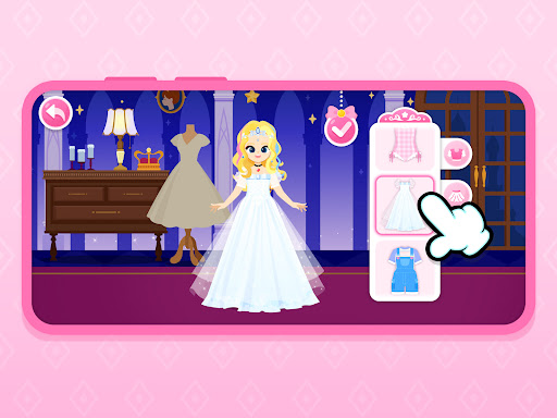 Screenshot of Princess Dress Up Game