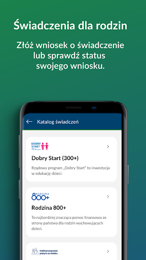 Android application mZUS screenshort