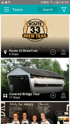 Screenshot of Visit Fairfield County Ohio