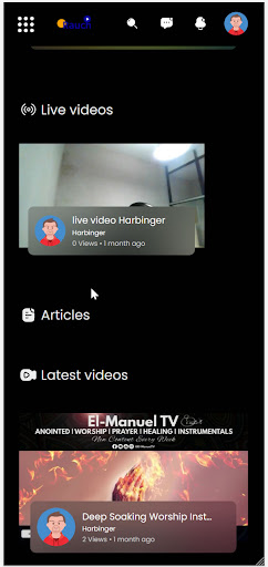 Android application RuachDome screenshort