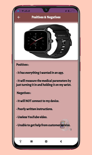 Fitpro Smart Watch Guide Screen 3