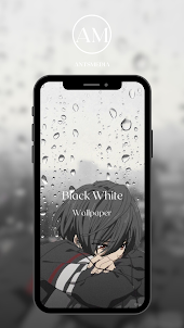 Anime Black n White Wallpaper