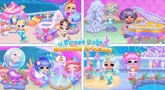 Game screenshot Sweet Dolls：Mermaid Princess mod apk