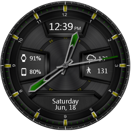 Daring Graphite HD Watch Face 5.1.0 Icon