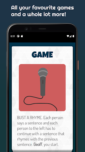 Android application Dipso: Drinking Game screenshort