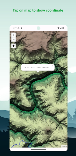 Grand Canyon Offline Topo Map Screen 3