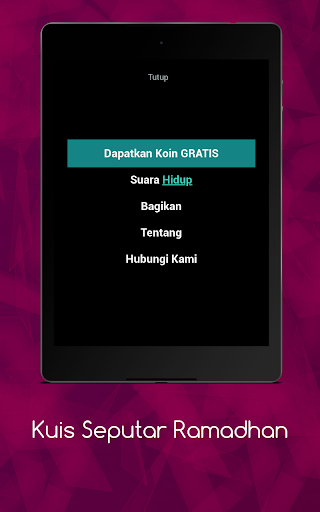 Kuis Seputar Ramadhan