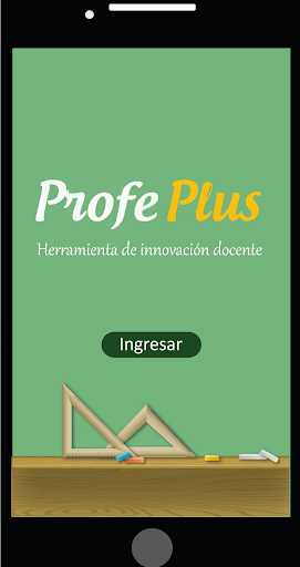 Android application ProfePlus screenshort
