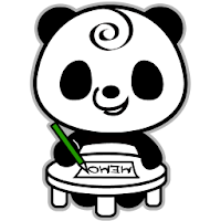 Блокнот заметки : панда - Panda Memo Pad