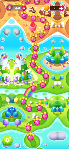 Android application Donut Puzzle: Crush Candies screenshort