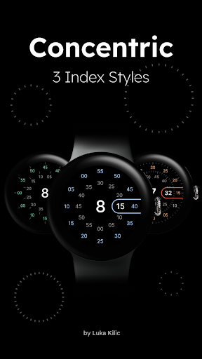 Concentric - Pixel Watch Face screenshot 3