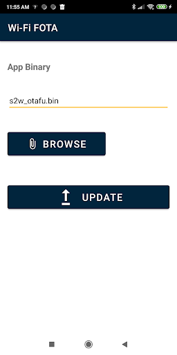 Telit Wi-Fi FOTA Screen 3