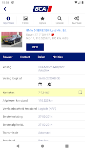 BCA Autoveiling Screenshot