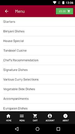 Spice Tandoori Screen 2