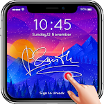 Cover Image of Télécharger Signature Lock Screen - Gesture Lock Screen 1.4 APK