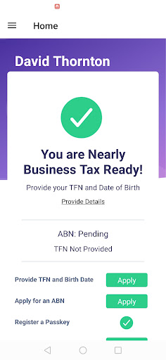 accountedfor Screen 2